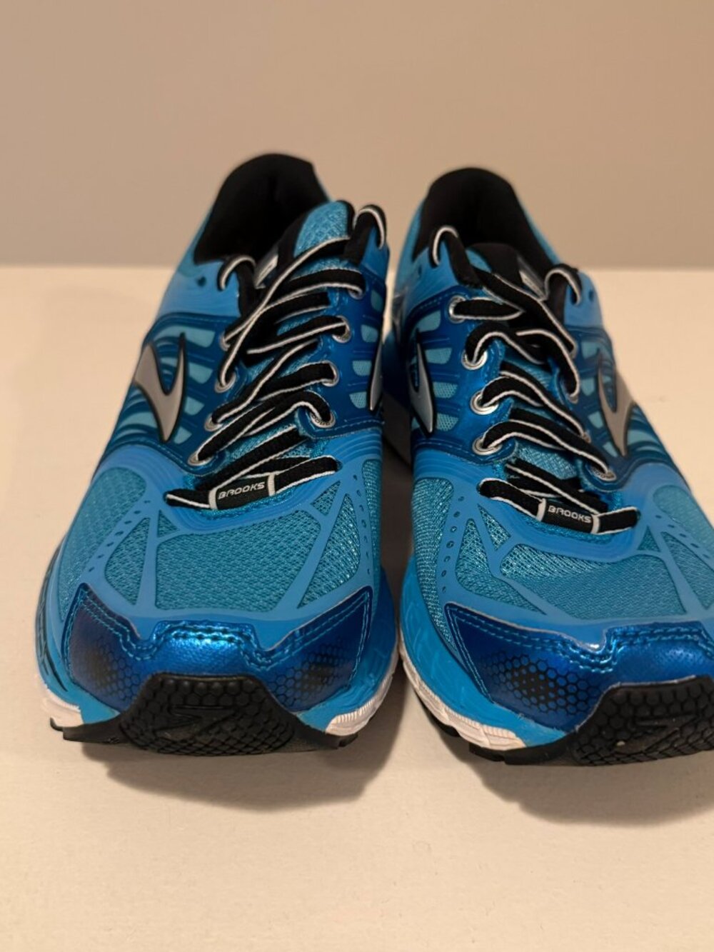 Brooks Glycerin 11 Running Shoes NWT Women 8 Blue White Silver - Picture 4 of 7